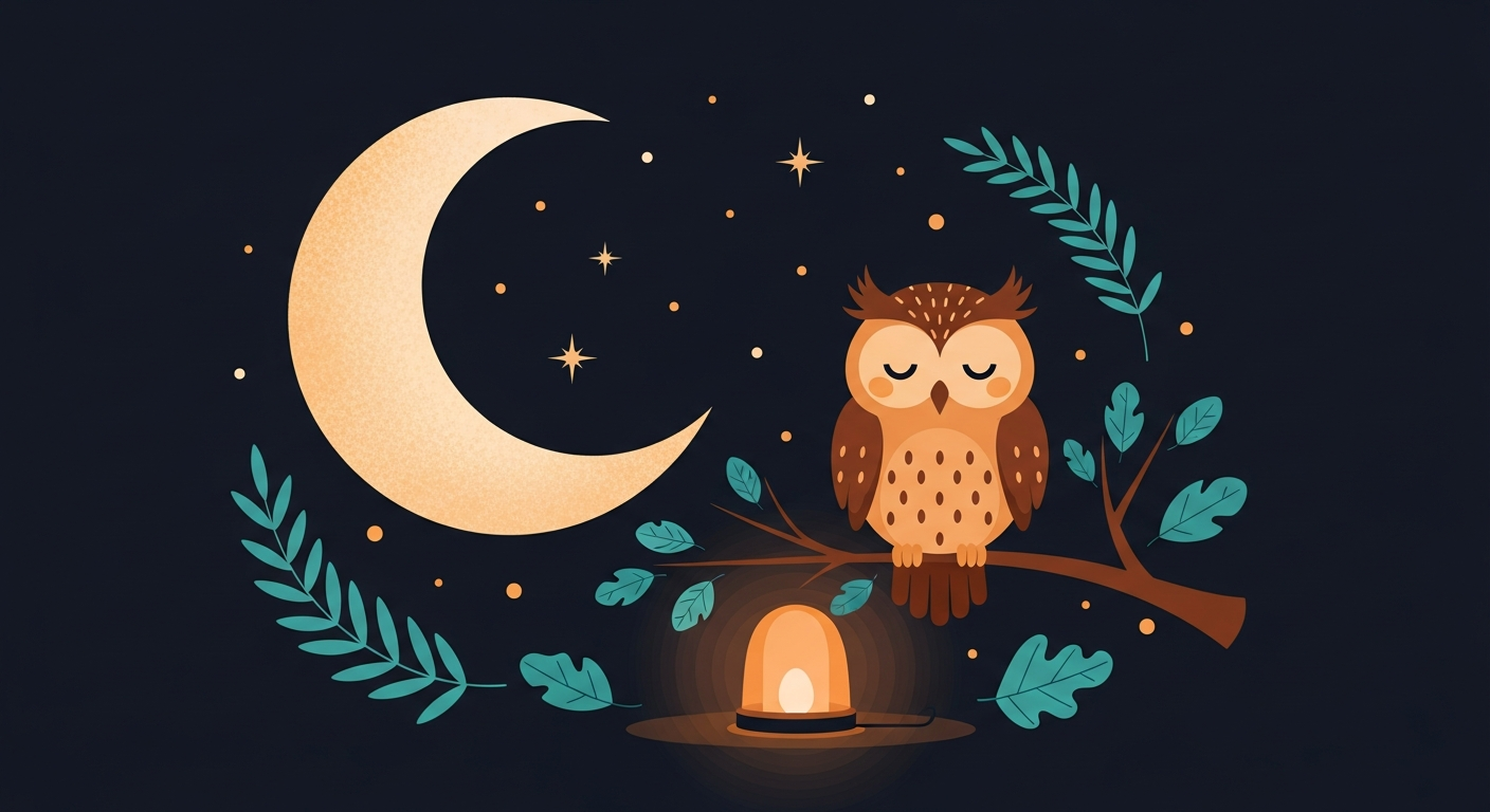 Sleep guide illustration