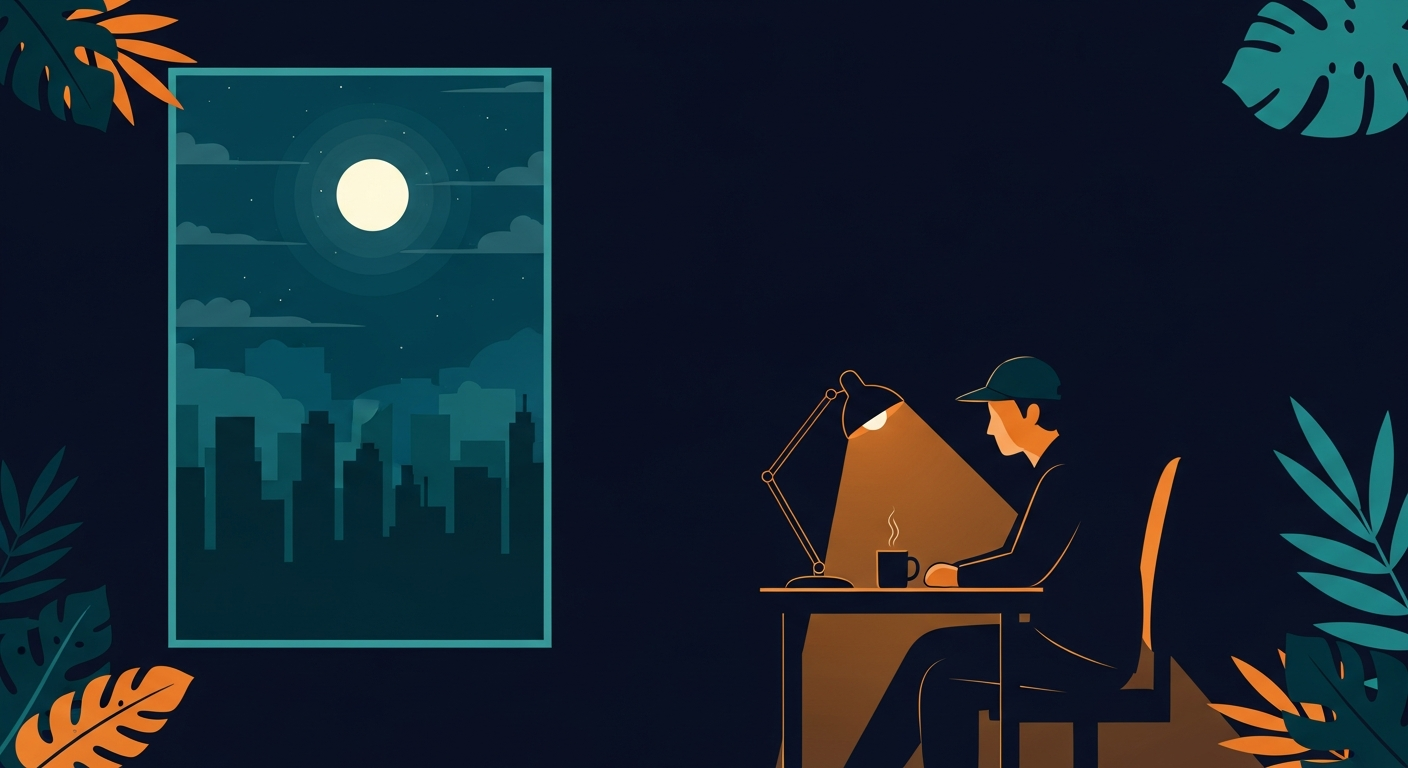 Sleep guide illustration