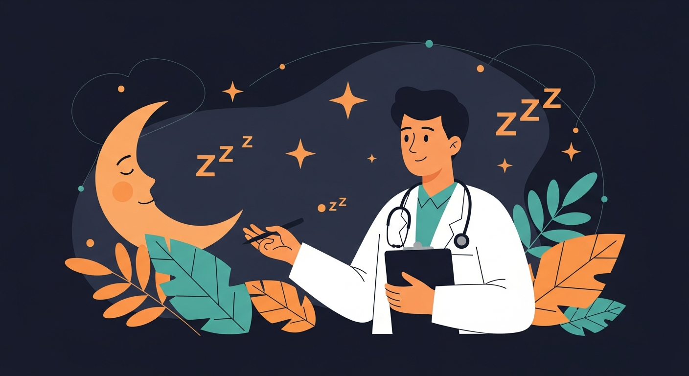 Sleep guide illustration