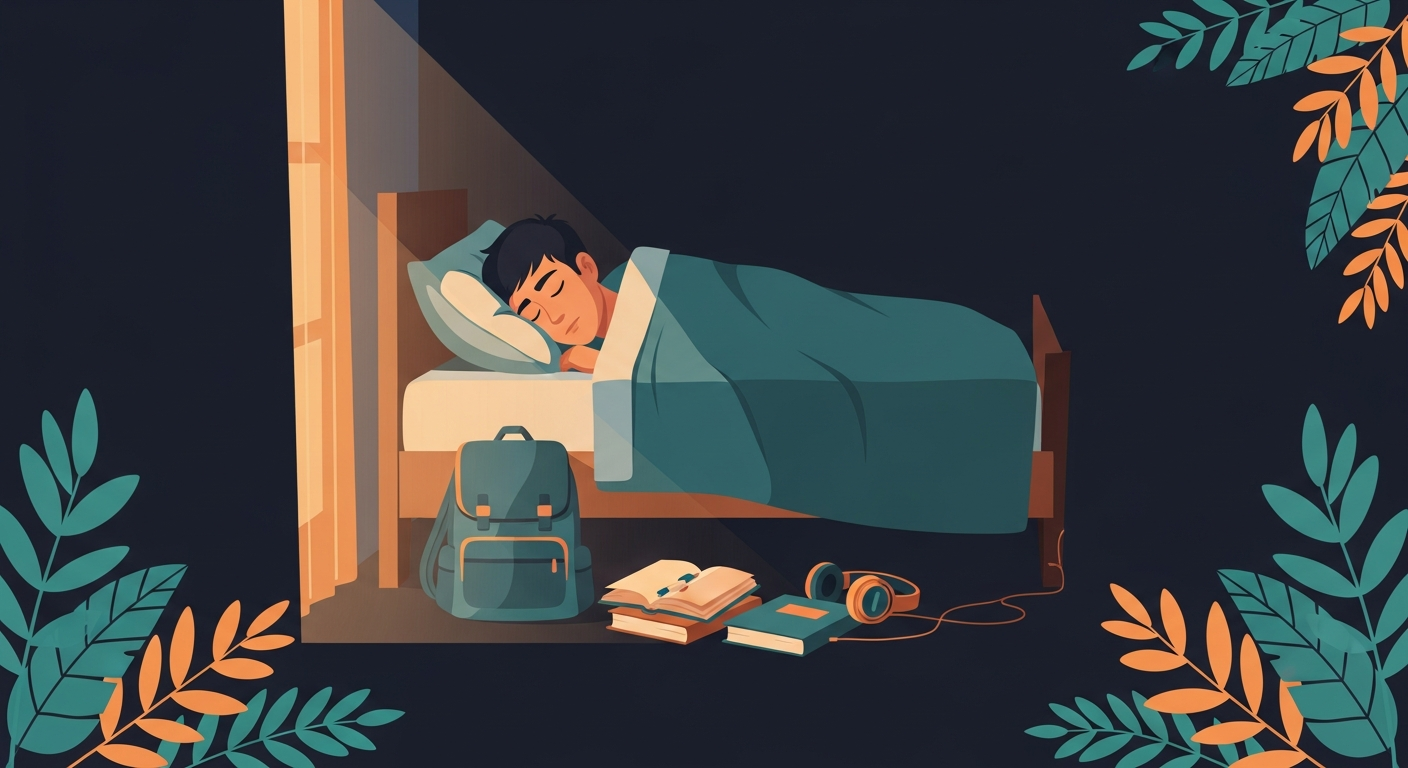 Sleep guide illustration